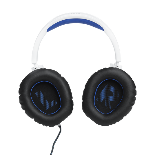 JBL Quantum 100P Console - White - Wired over-ear gaming headset with a detachable mic - Detailshot 1 image number null